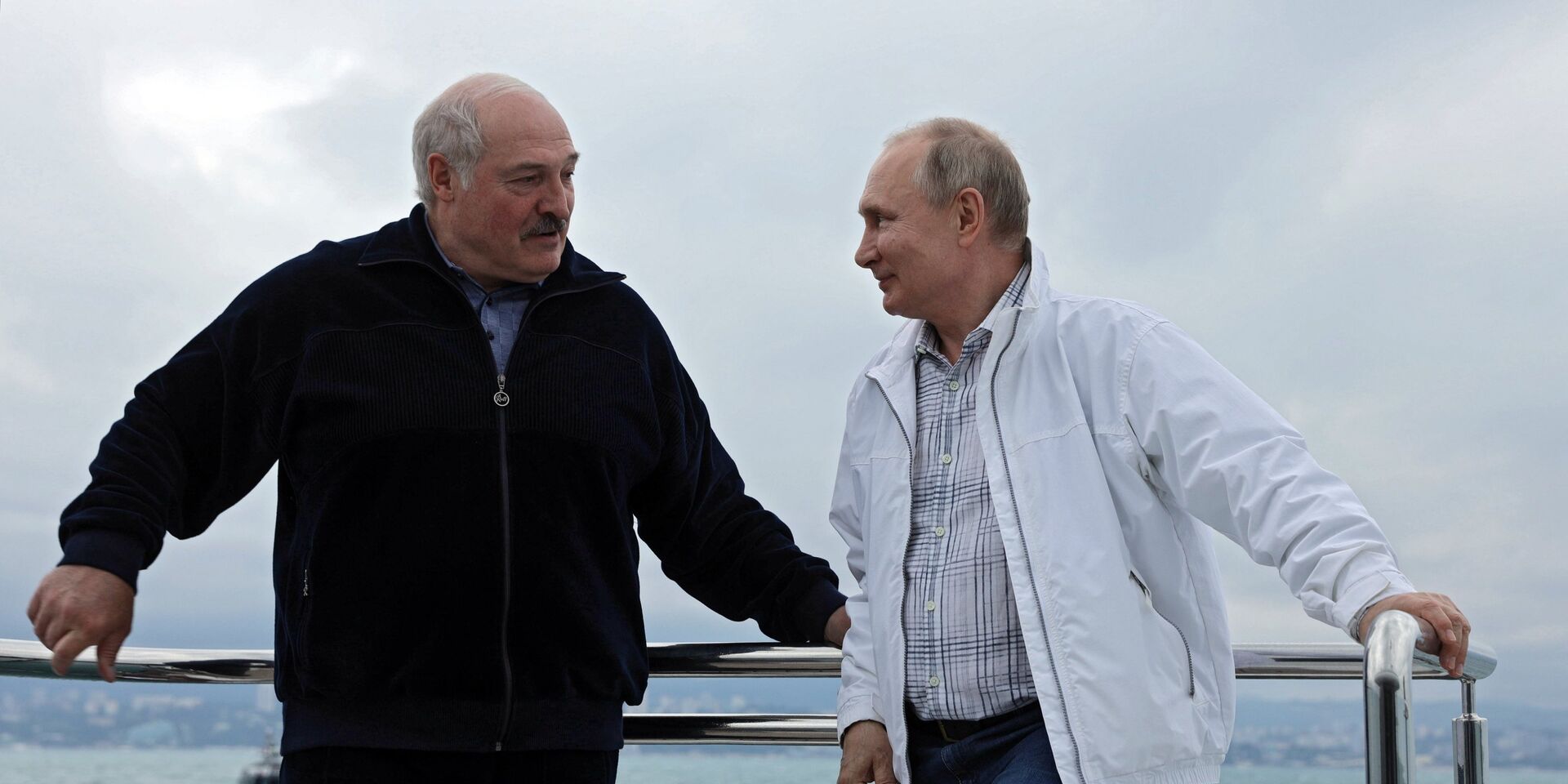 Президент РФ В. Путин и президент Белоруссии А.  Лукашенко совершили морскую прогулку - ИноСМИ, 1920, 26.01.2023