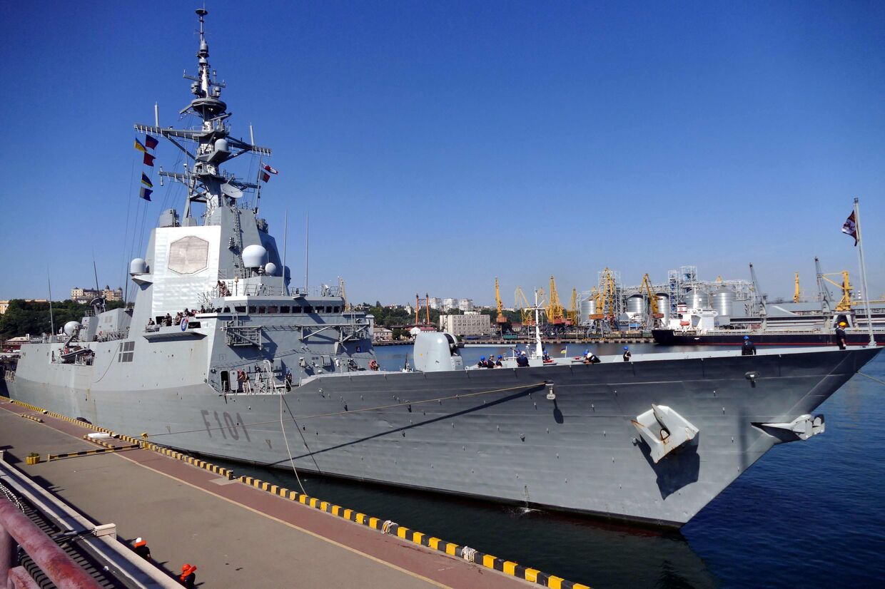 Эскадра НАТО в составе пяти кораблей зашла в Одессу в 2020 году