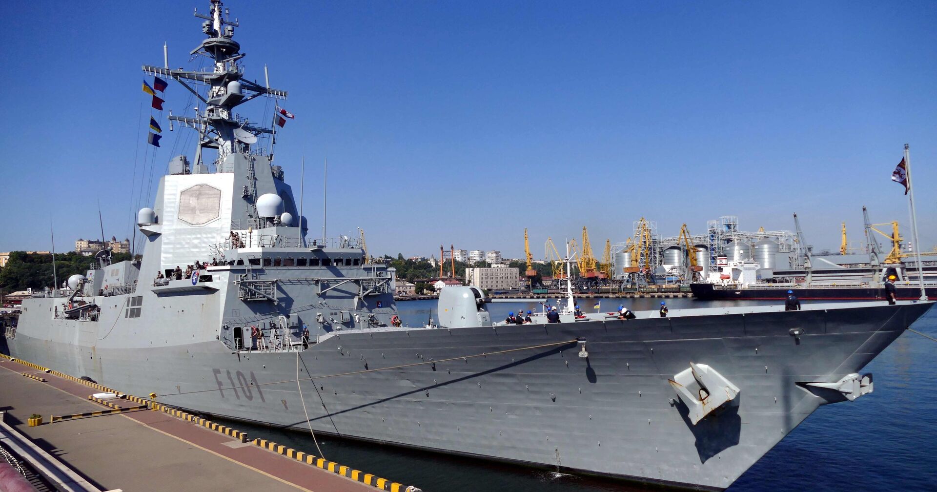 Эскадра НАТО в составе пяти кораблей зашла в Одессу в 2020 году - ИноСМИ, 1920, 01.06.2021