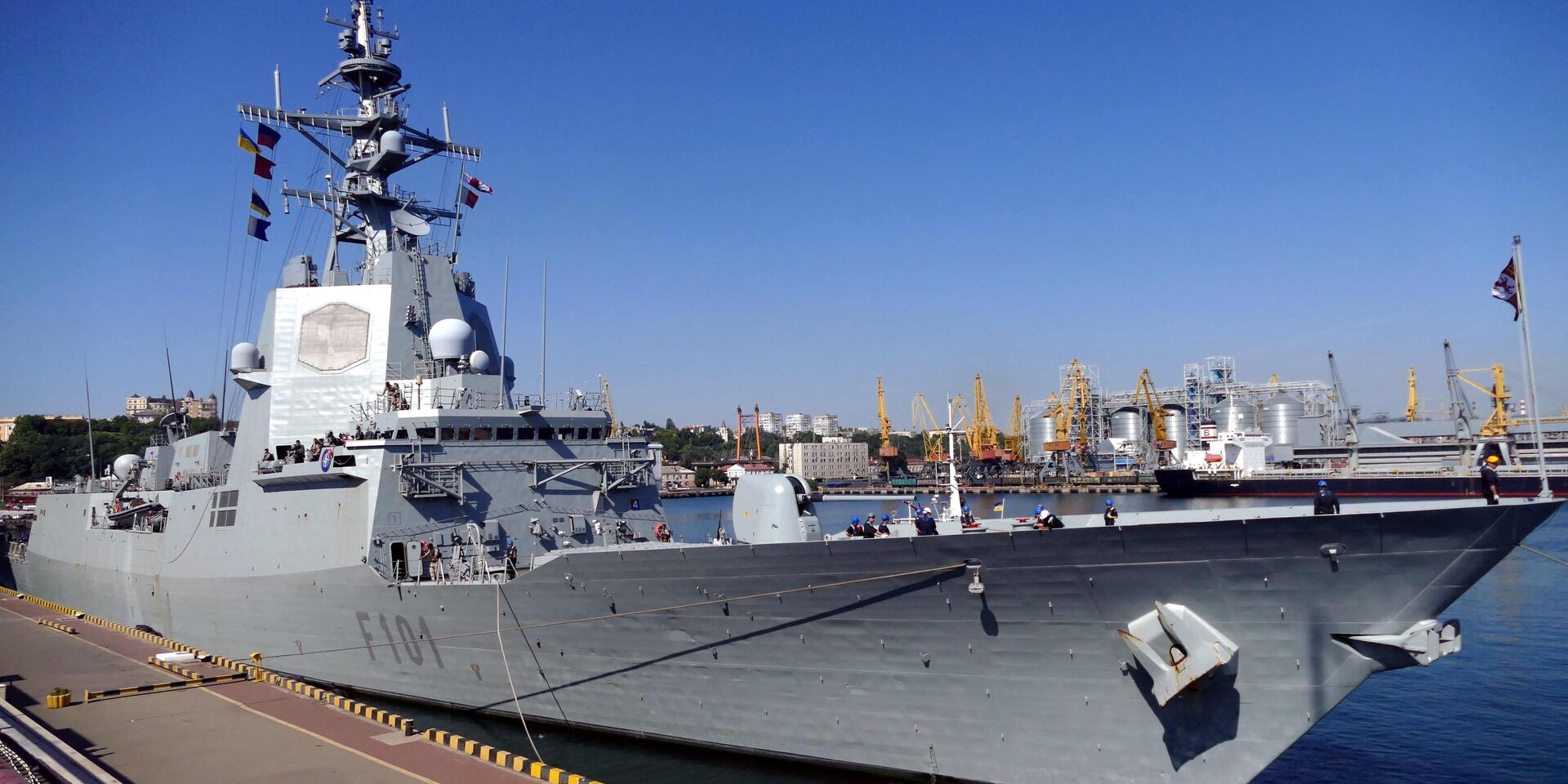 Эскадра НАТО в составе пяти кораблей зашла в Одессу в 2020 году - ИноСМИ, 1920, 05.05.2023