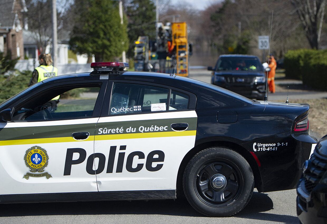 Полицейский автомобиль в Канаде