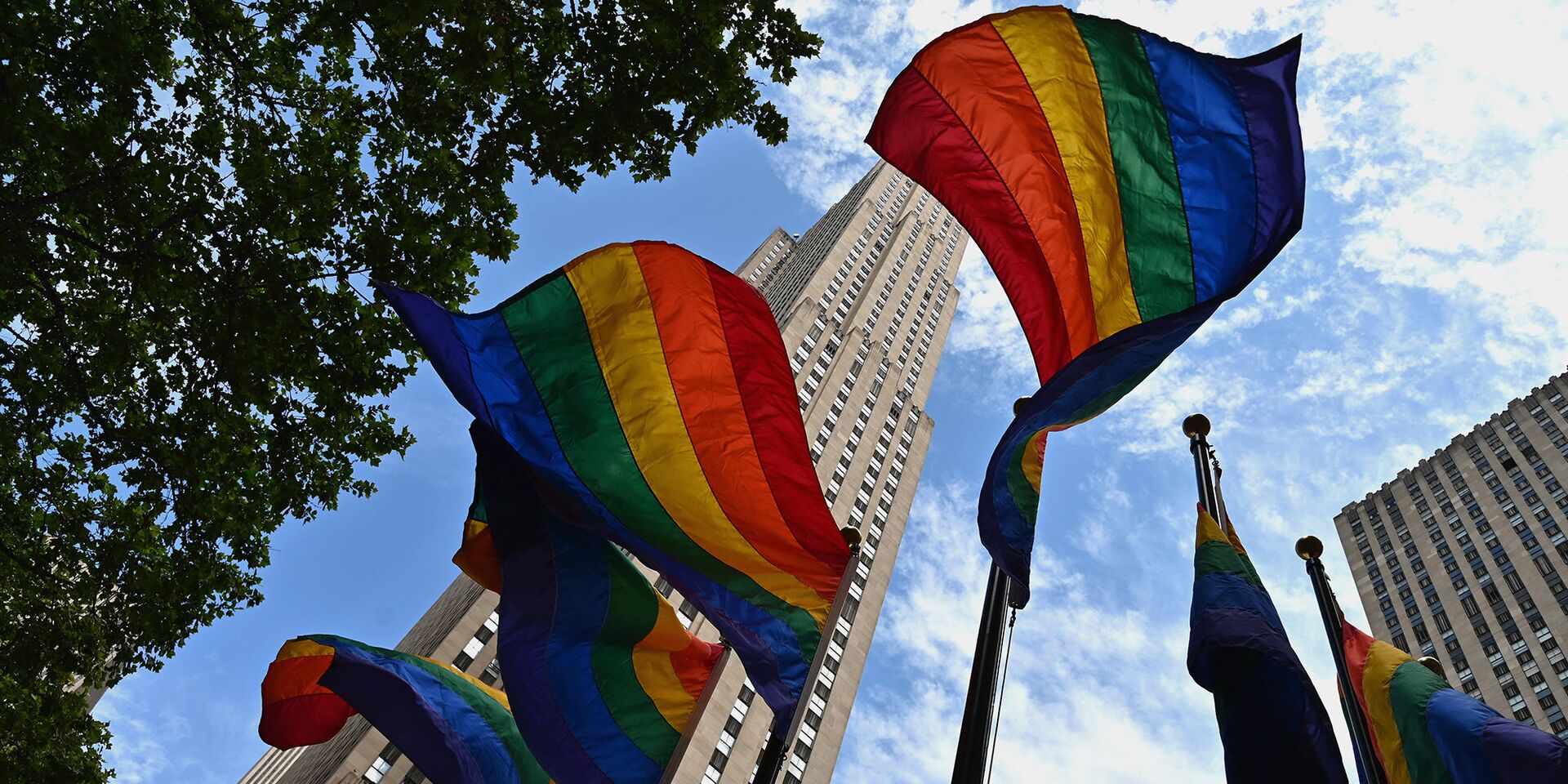 Флаги ЛГБТ-сообщества в Нью-Йорке - ИноСМИ, 1920, 08.06.2021