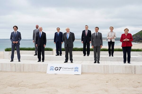 Лидеры стран G7 в Сент-Айвз, Корнуолл