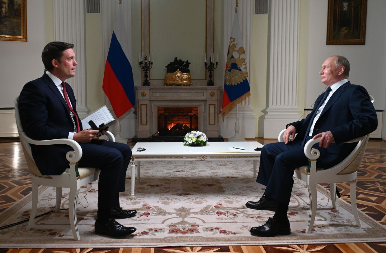 Интервью Путина американскому телеканалу NBC