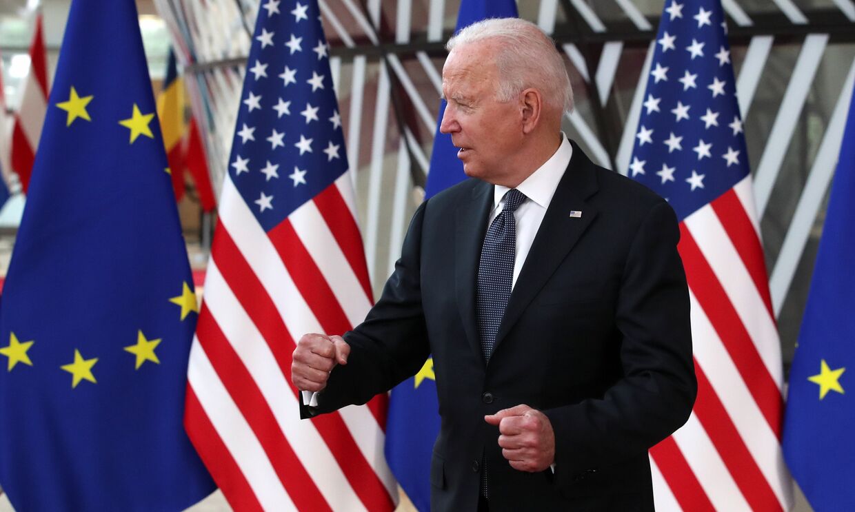 Джо Байден на саммите США-ЕС в Брюсселе