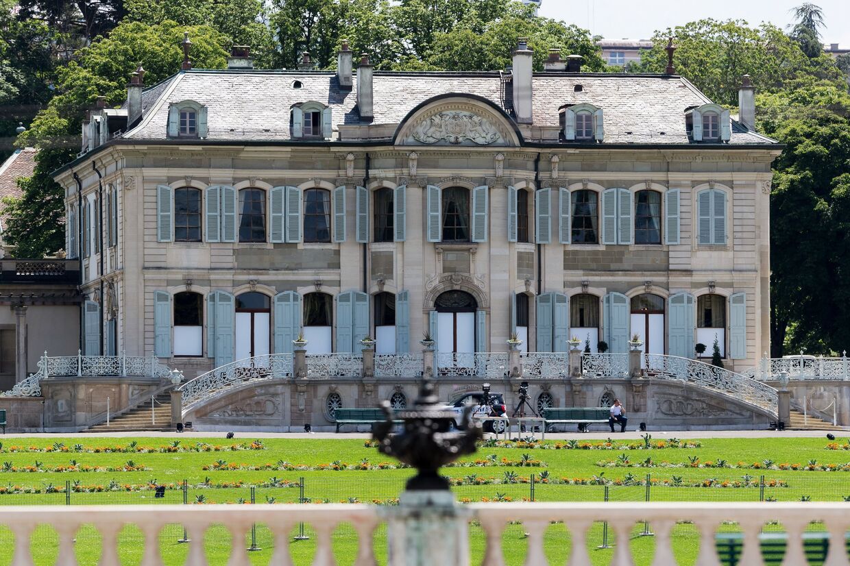 Вилла Ла Грандж в Женеве, где 16 июня пройдет саммит президентов России и США