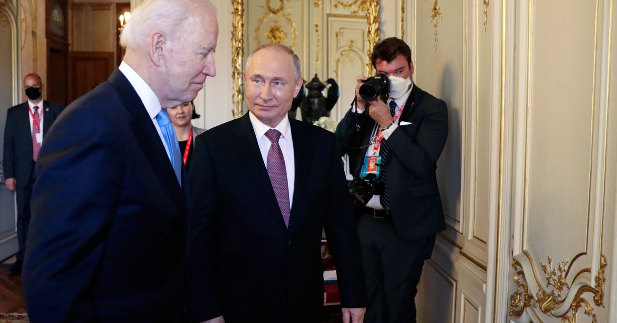 Встреча президентов России и США В. Путина и Дж. Байдена в Женеве