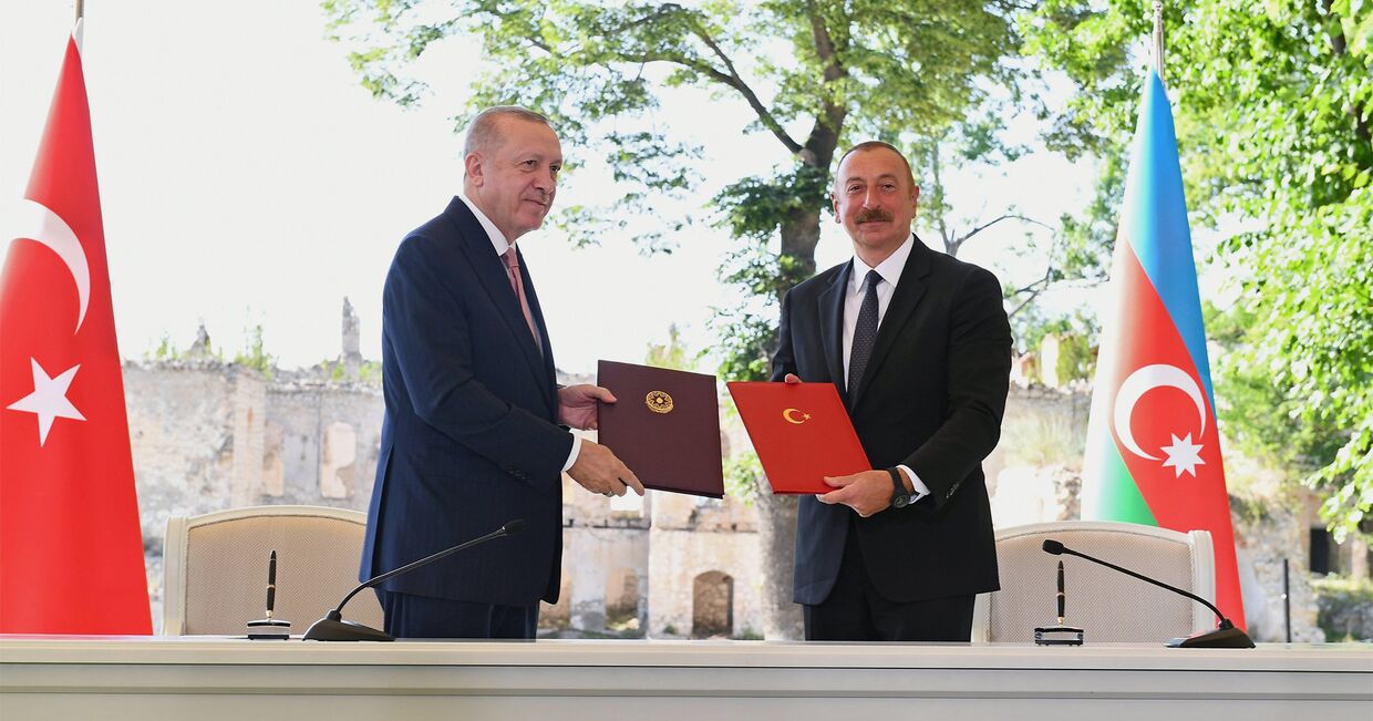 Визит президента Турции Р. Эрдогана в Азербайджан