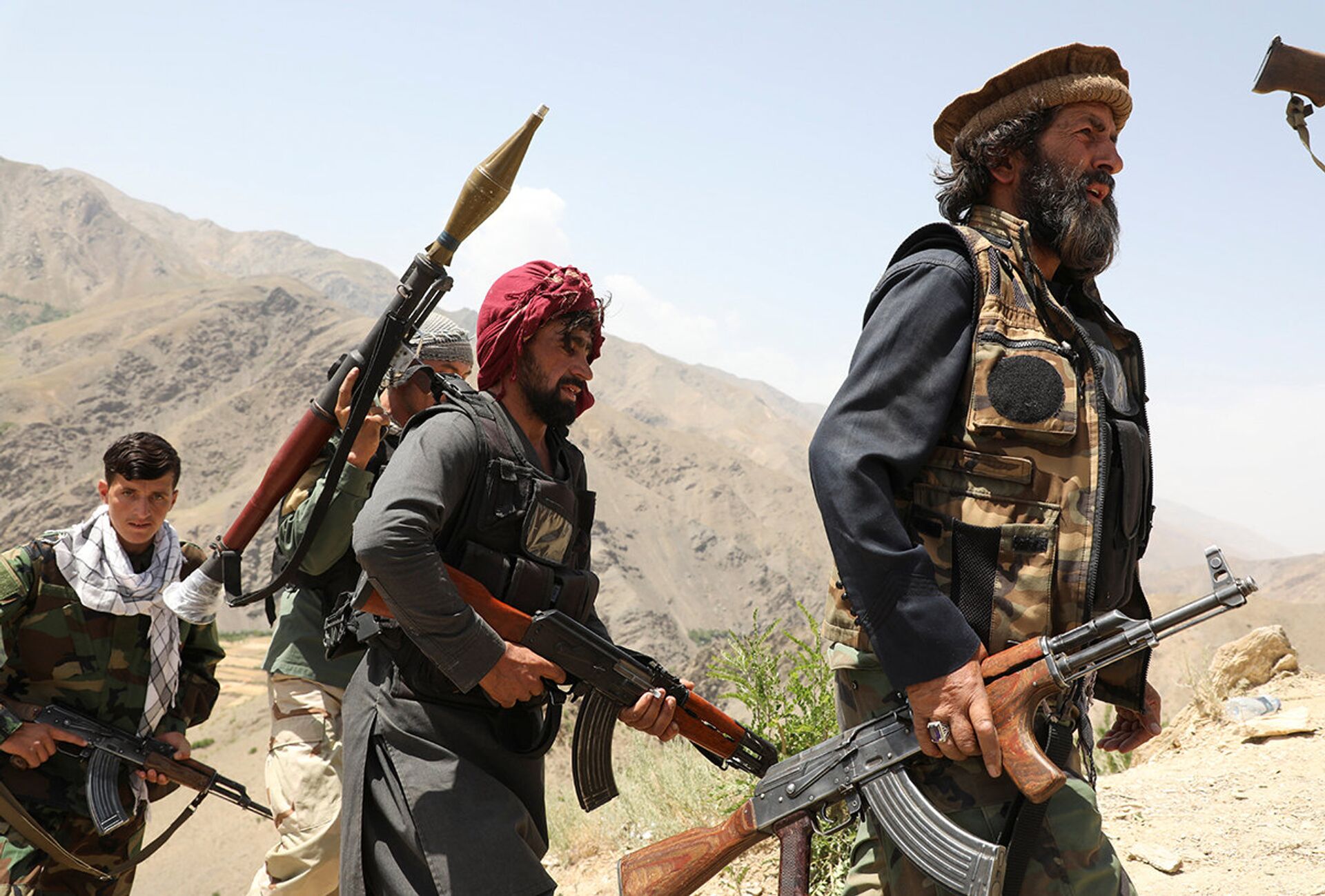 Вооруженные люди в районе Горбанд, провинция Парван, Афганистан - ИноСМИ, 1920, 09.07.2021