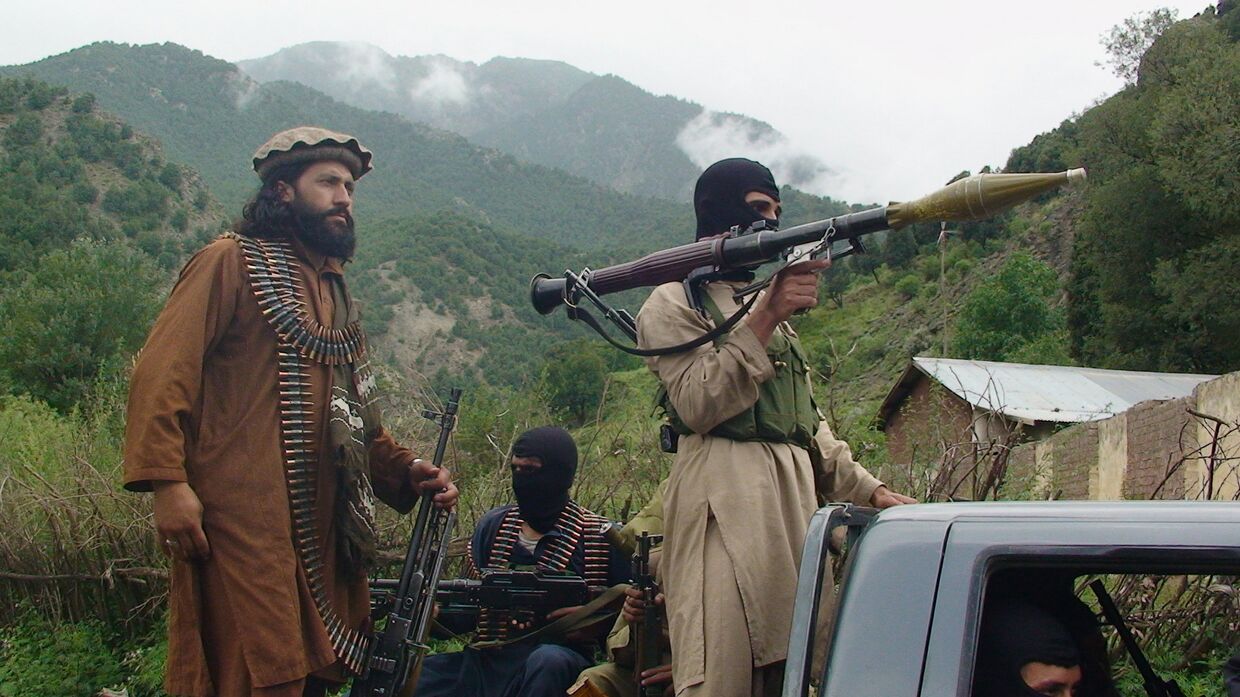 Боевики пакистанского «Талибана»