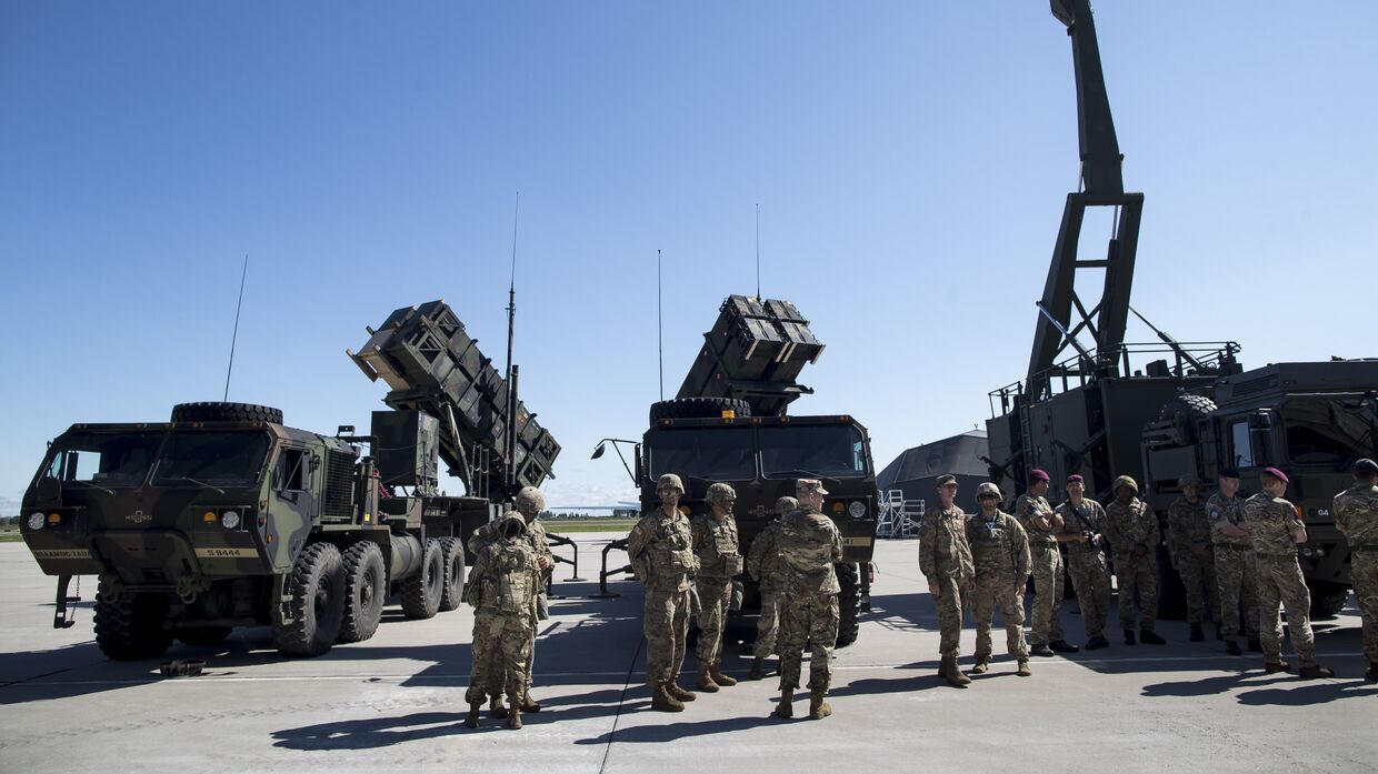 Американские системы ЗРК Patriot в Европе