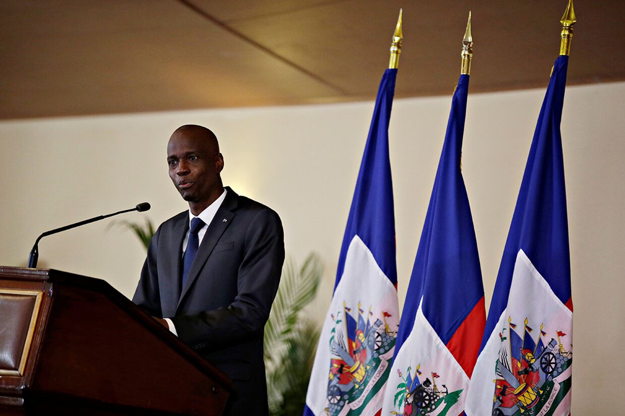 Президент Гаити Жовенель Моиз