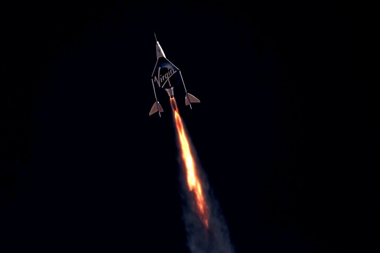 Пассажирский ракетный самолет Virgin Galactic VSS Unity