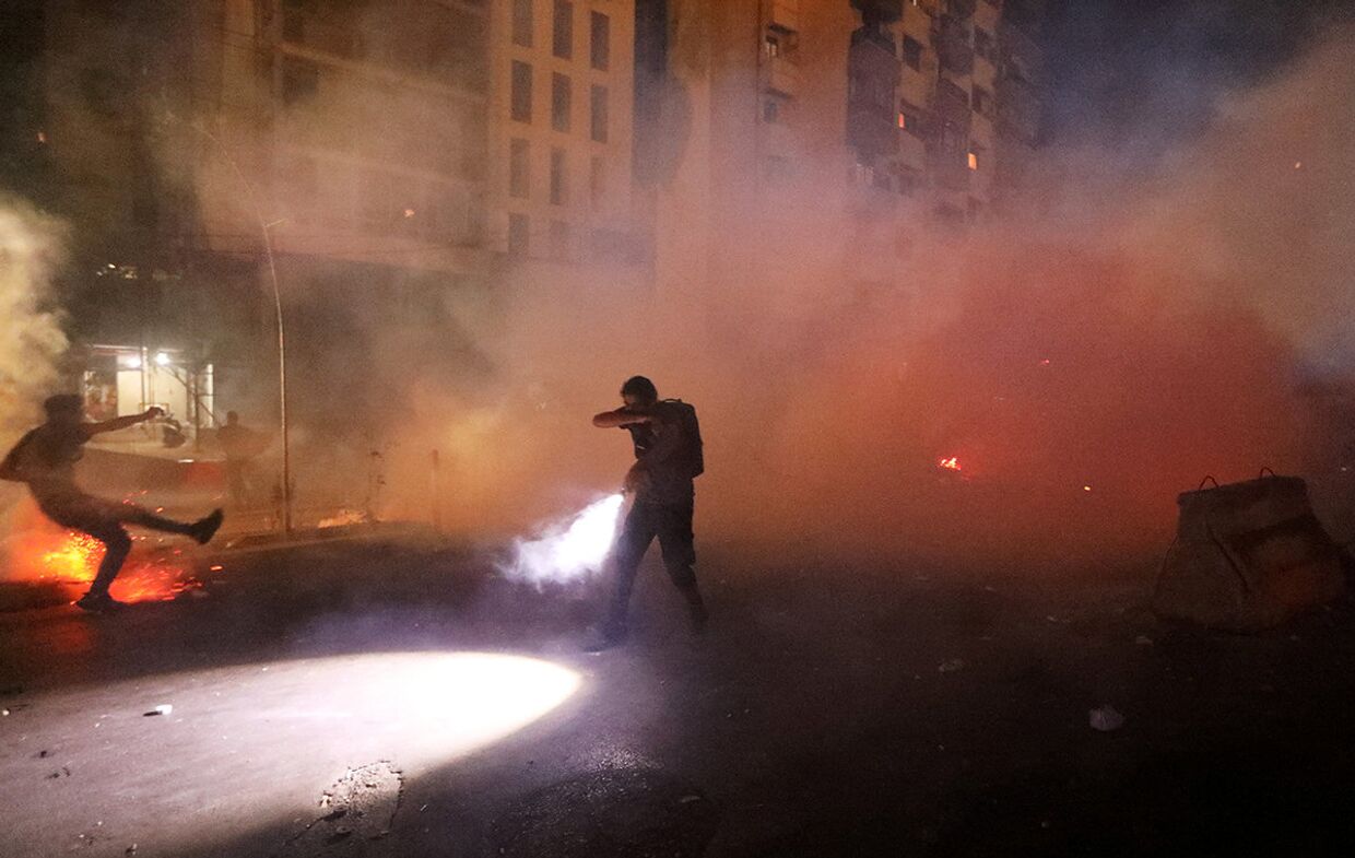 Беспорядки в Бейруте, Ливан