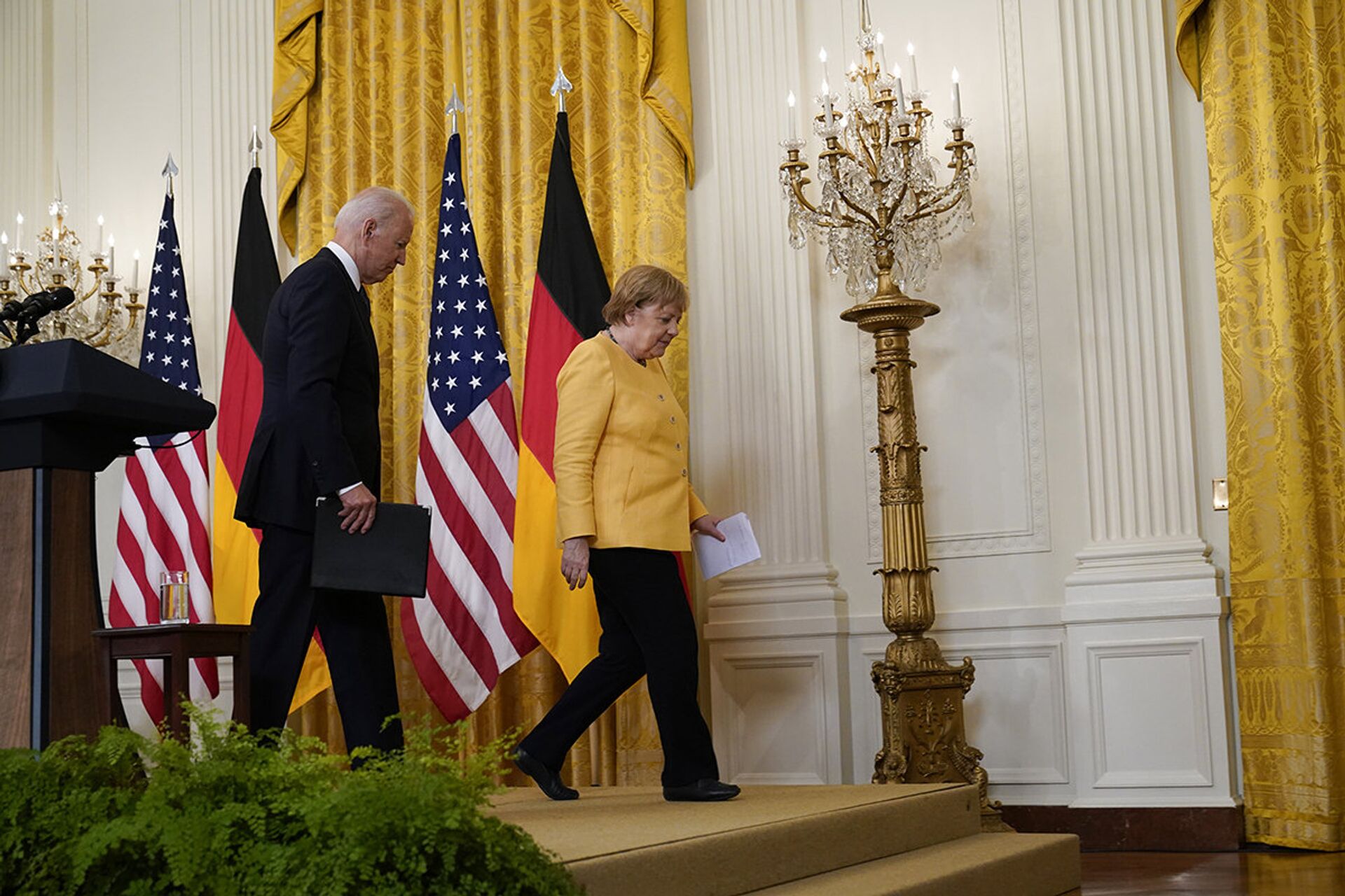 Канцлер Германии Ангела Меркель и президент Джо Байден - ИноСМИ, 1920, 09.06.2023