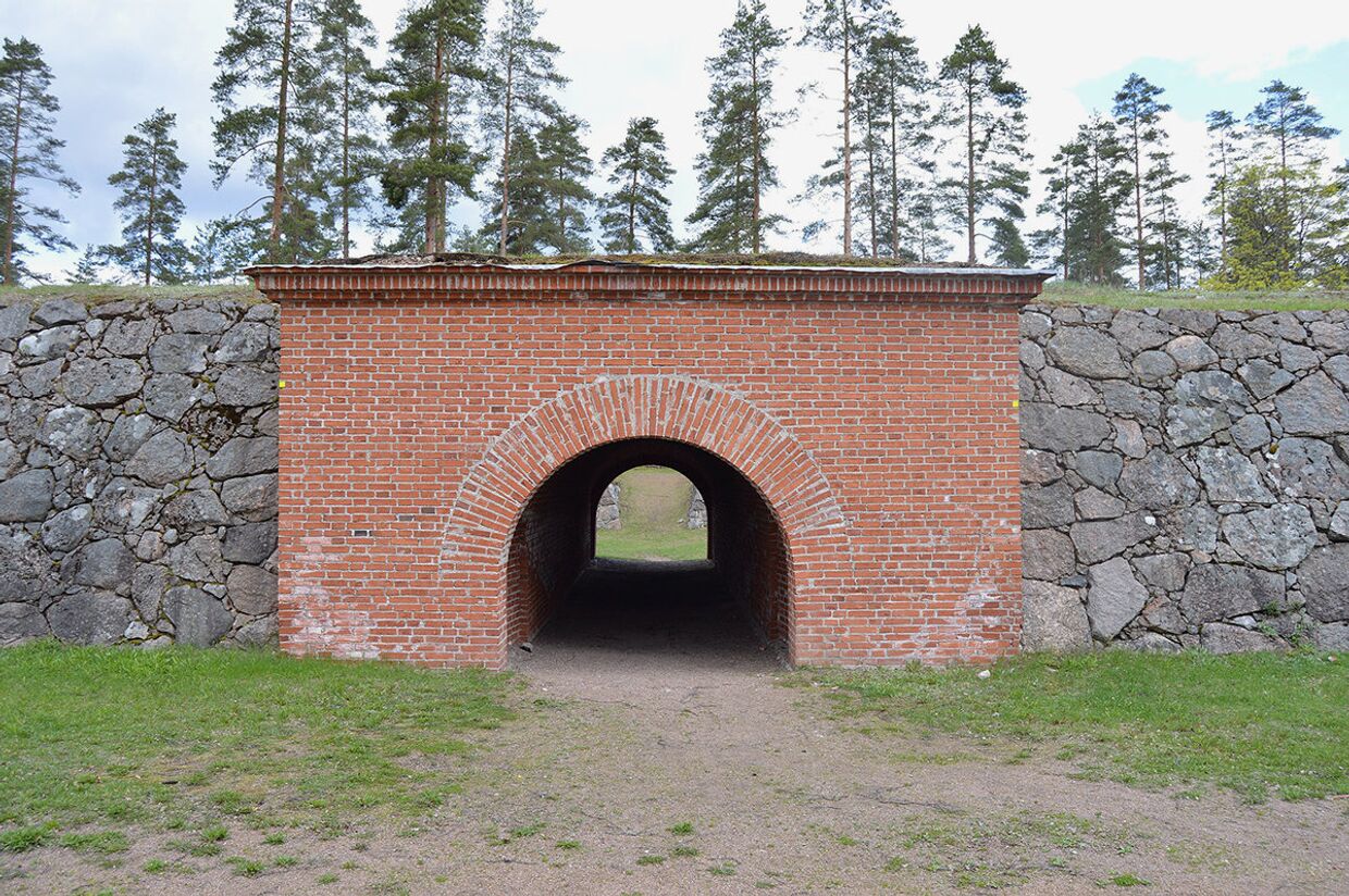 Давыдовская крепость, Финляндия