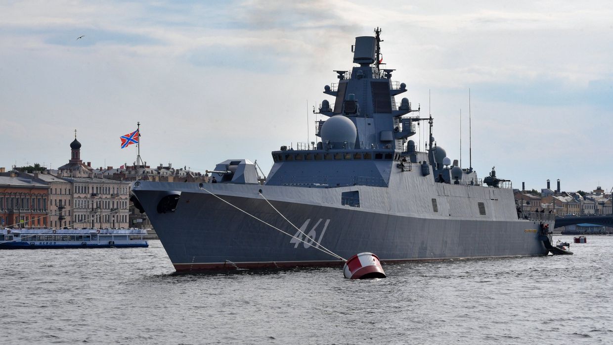 Российский фрегат Адмирал флота Касатонов