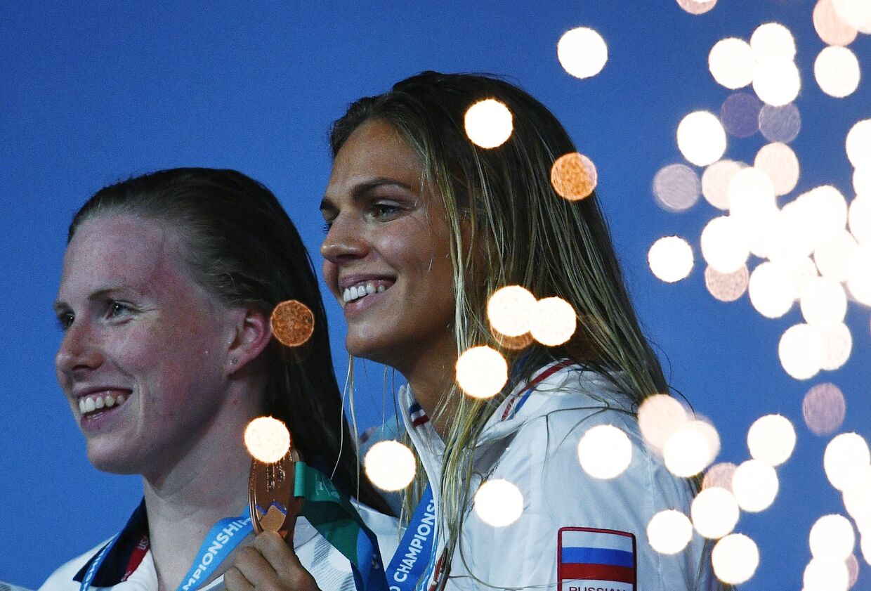 Лилли Кинг и Юлия Ефимова — призеры XVII Чемпионата мира по водным видам спорта в Будапеште