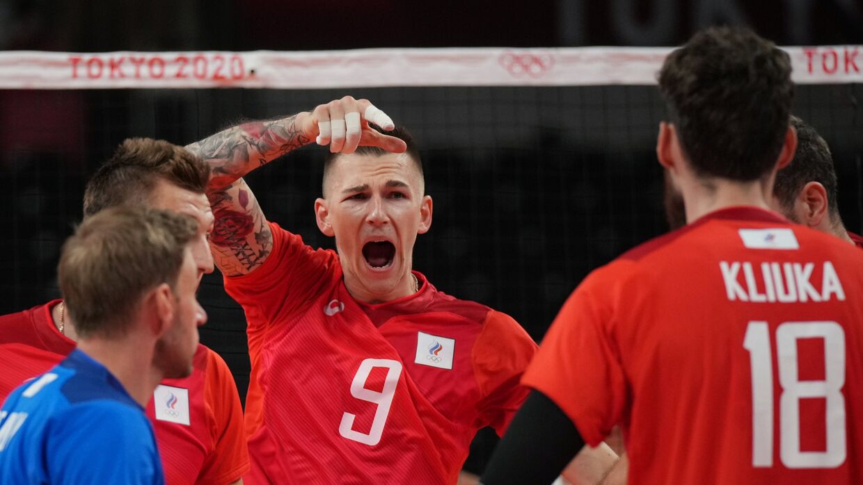 Олимпиада-2020. Волейбол. Мужчины. Матч США - Россия