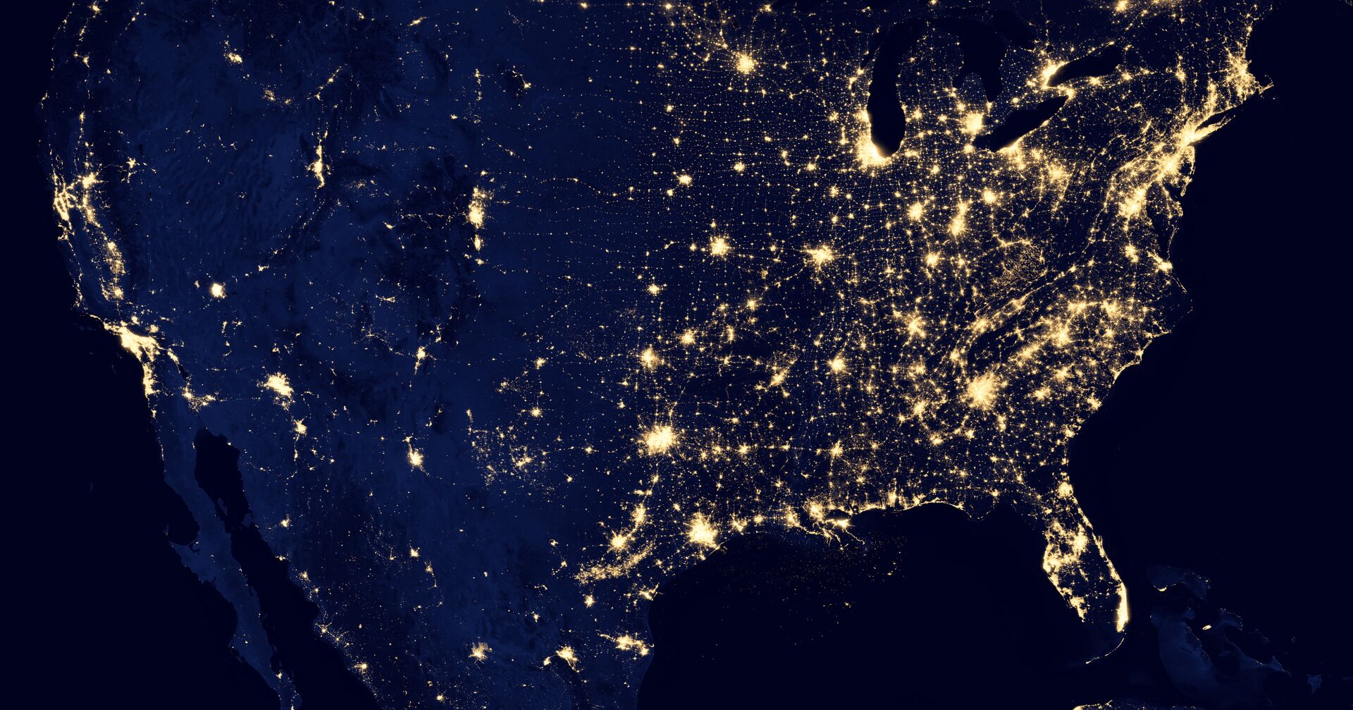 Космический снимок Соединенных Штатов Америки - ИноСМИ, 1920, 28.07.2021