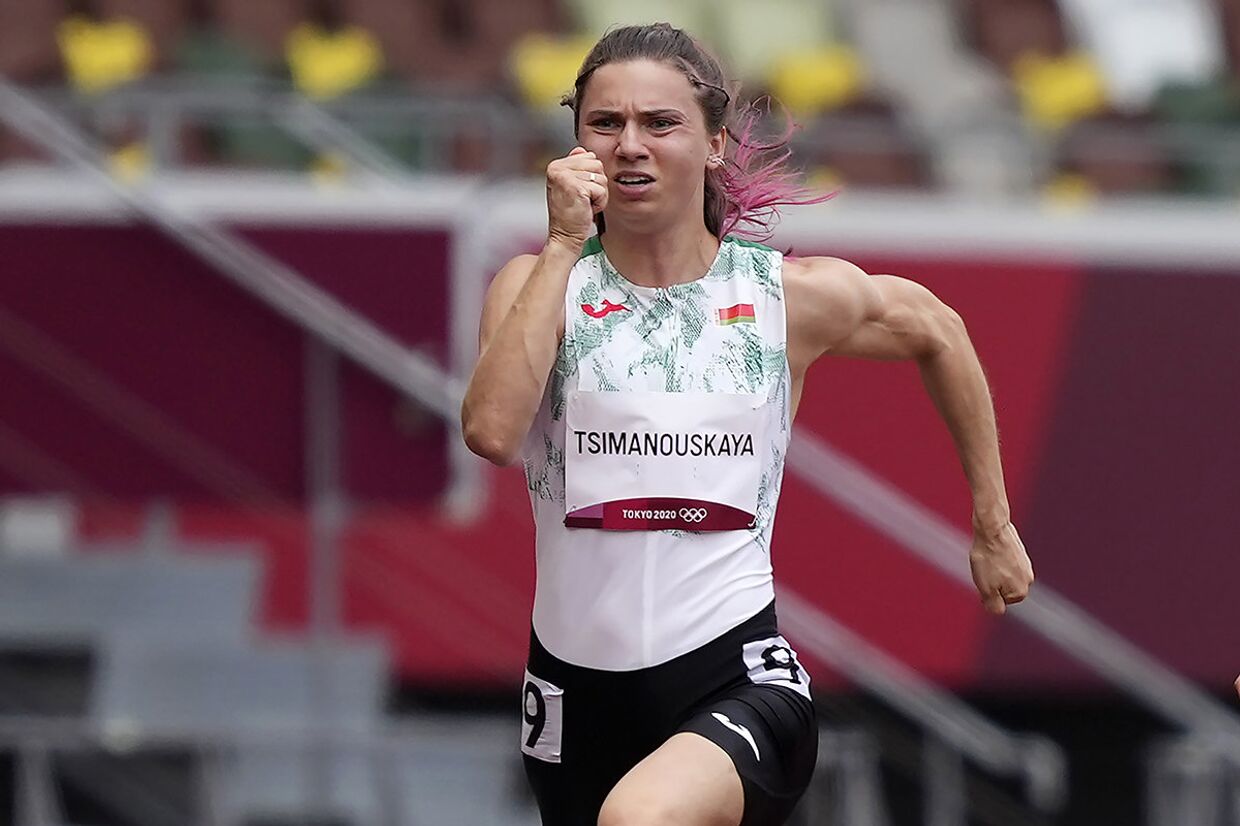 Белорусский легкоатлет Кристина Тимановская
