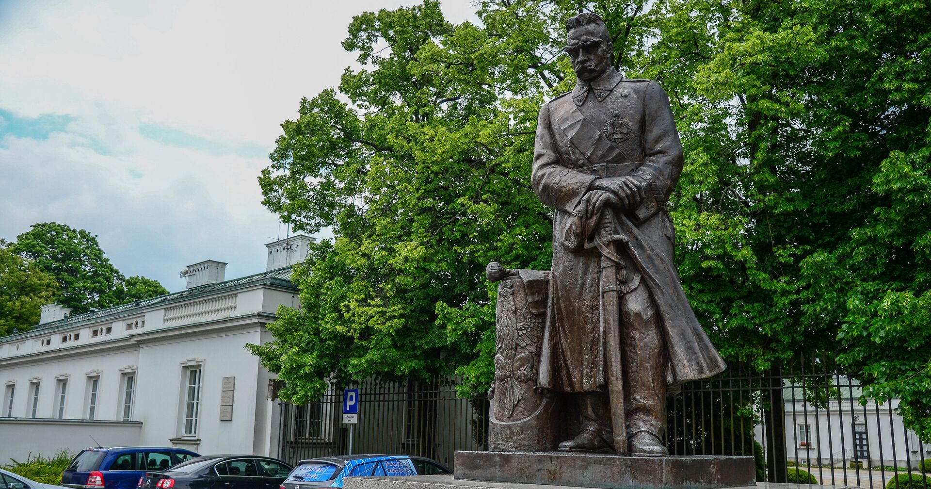 Памятник маршалу Юзефу Пилсудскому - ИноСМИ, 1920, 21.08.2021
