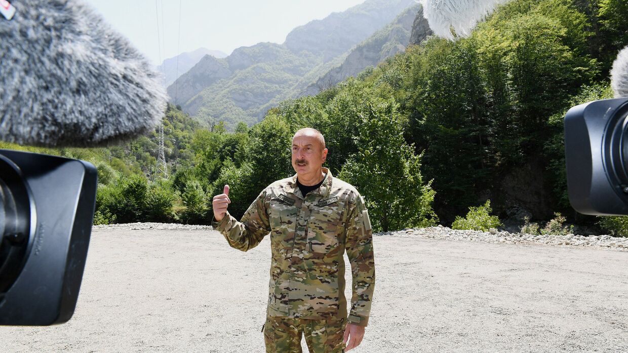 Президент Азербайджана Ильхам Алиев