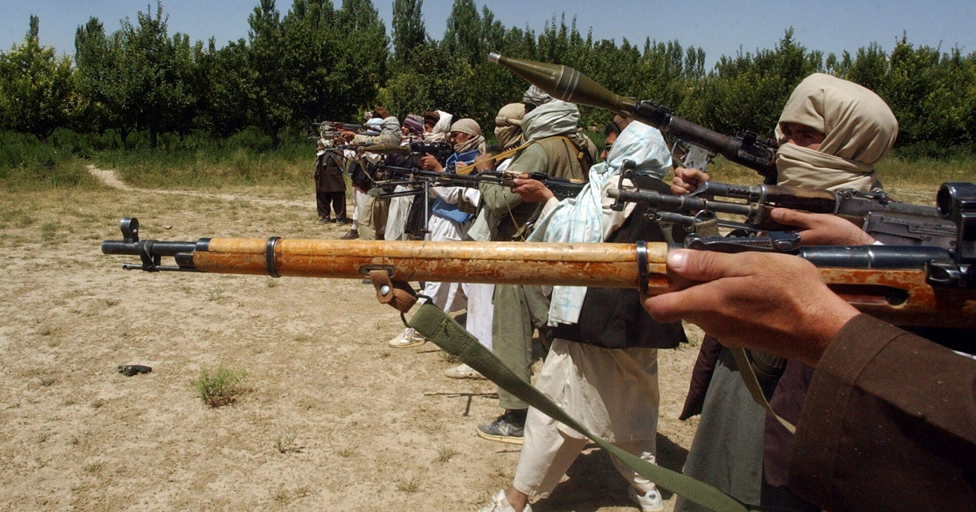 Талибы на стрельбище в Афганистане - ИноСМИ, 1920, 21.08.2021