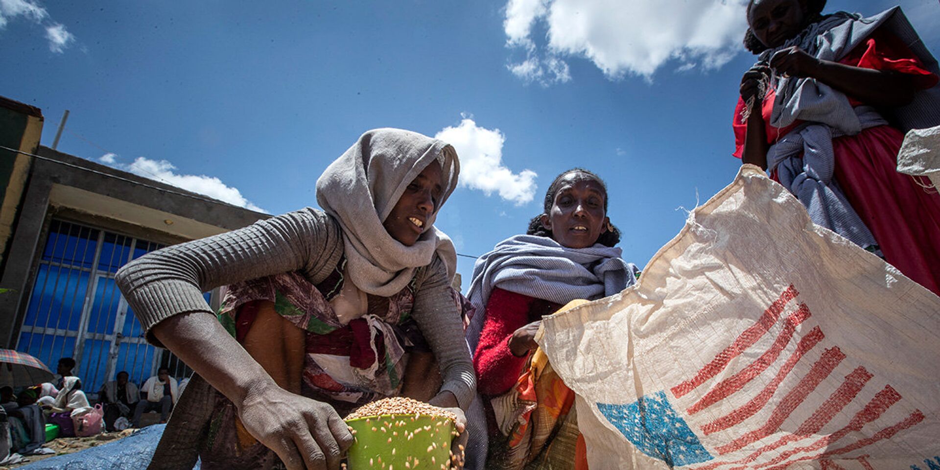 Эфиопцы получают гуманитарную помощь из США - ИноСМИ, 1920, 16.03.2022