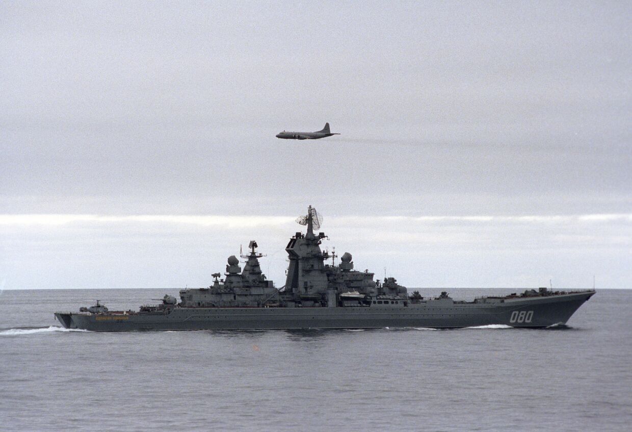 Тяжелый атомный ракетный броненосный крейсер Адмирал Нахимов