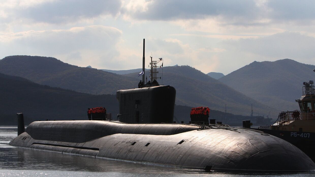 Российская атомная подводная лодка стратегического назначения проекта 955 Владимир Мономах