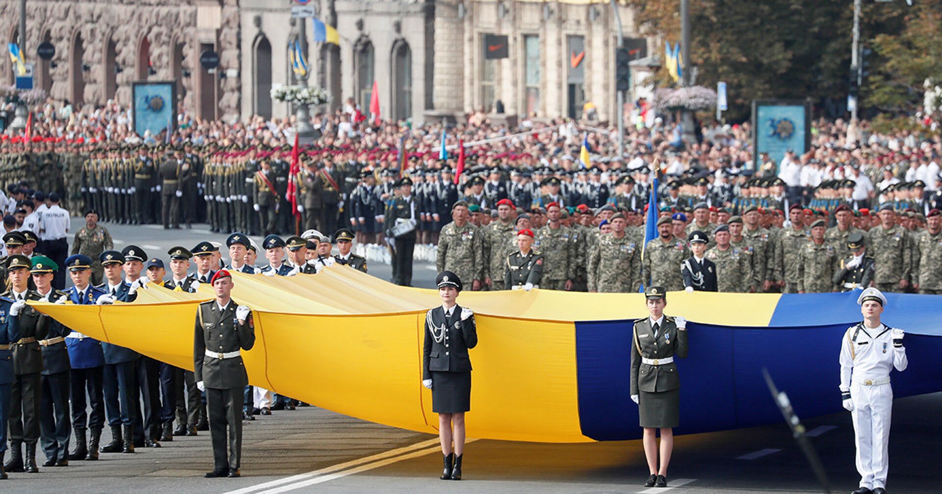 Военный парад в честь Дня Независимости в Киеве, Украина - ИноСМИ, 1920, 24.08.2021