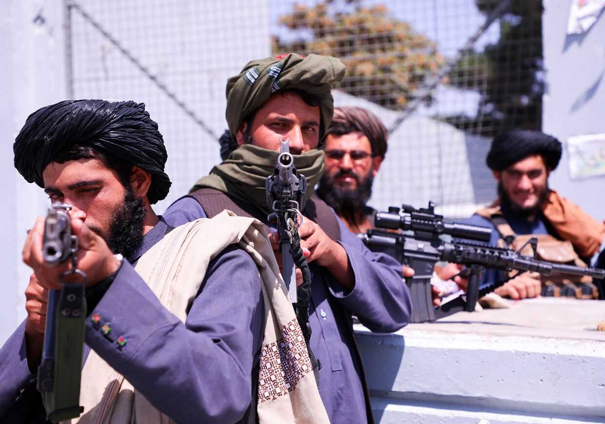 Боевики Талибана (запрещена в РФ) в Кабуле, Афганистан