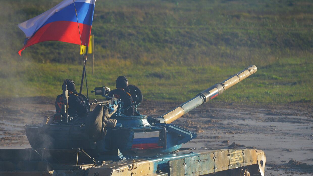 Форум Армия-2021. Танковый биатлон. Финал