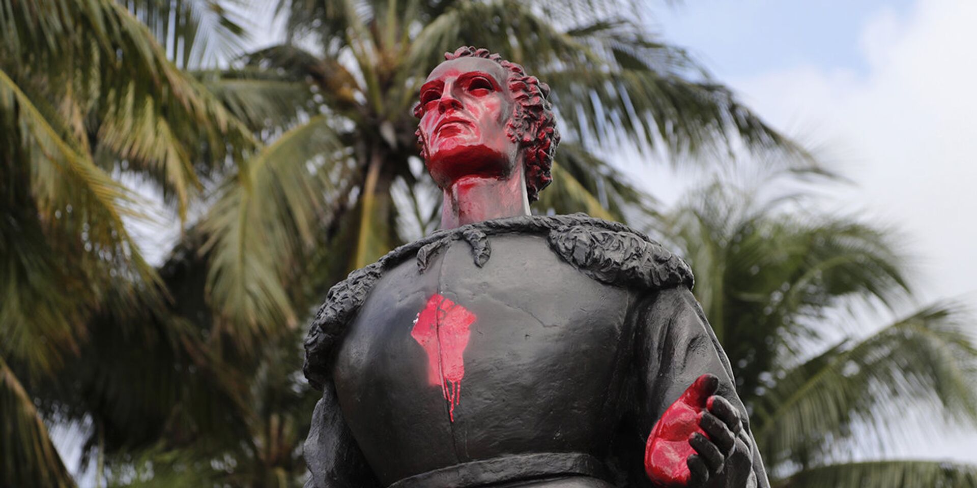Статуя Христофора Колумба в Майами - ИноСМИ, 1920, 21.09.2021