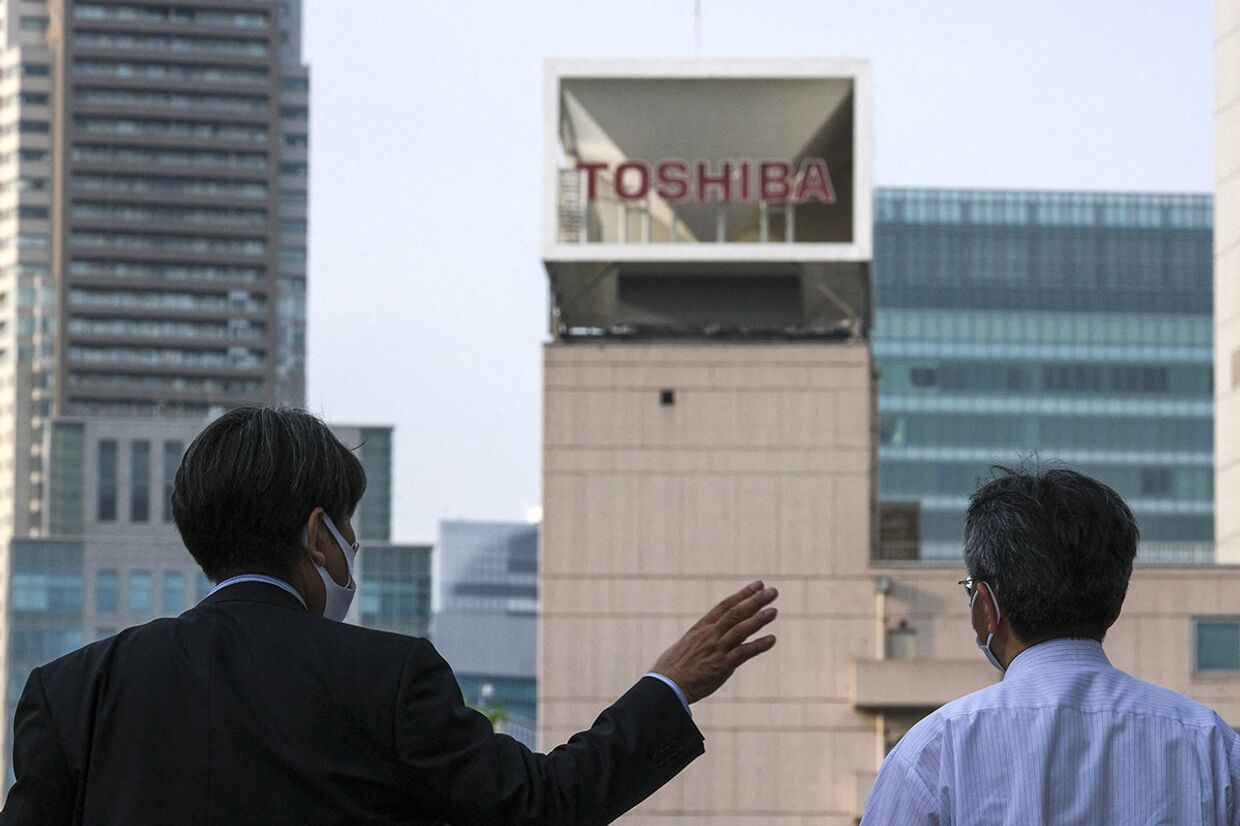 Штаб-квартира компании Toshiba в Токио