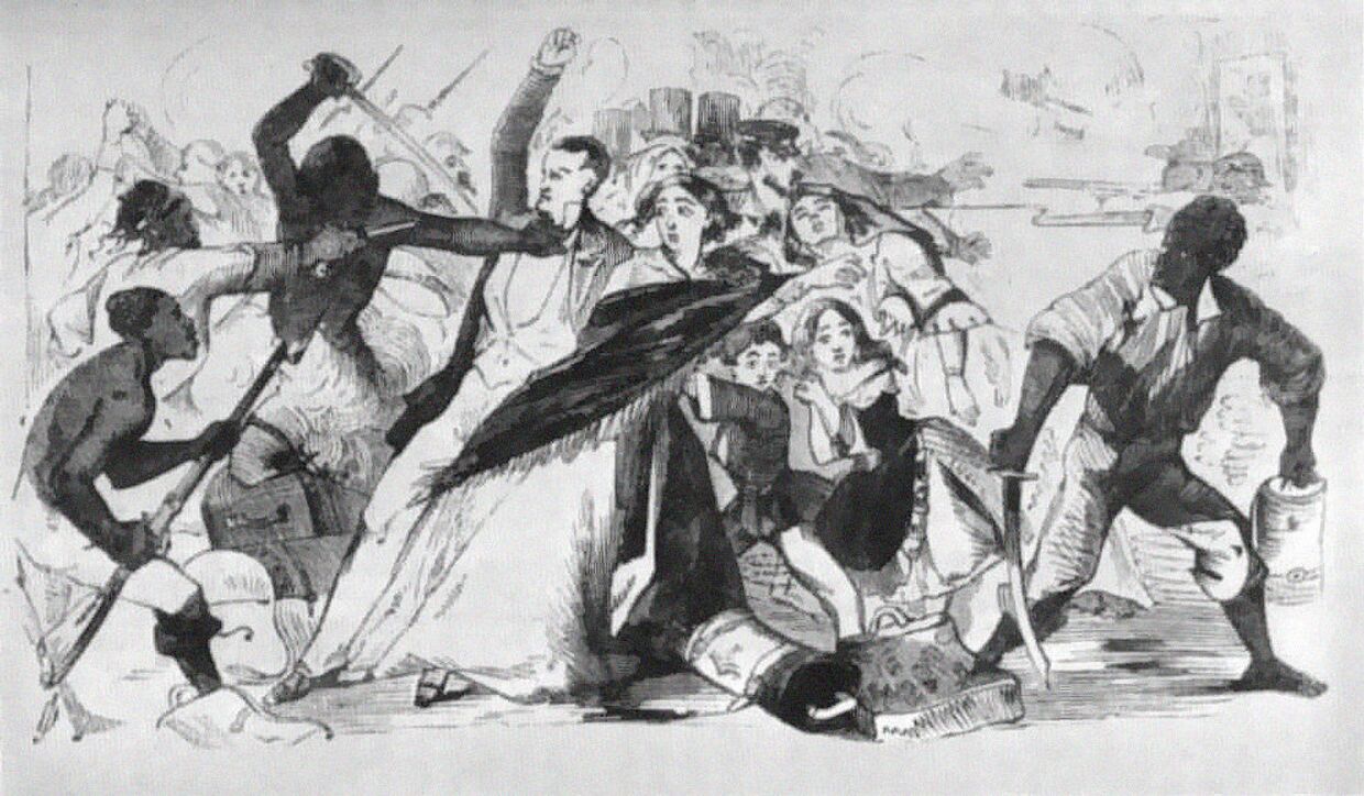 Арбузный бунт 15 апреля 1856 года в Панама-Сити