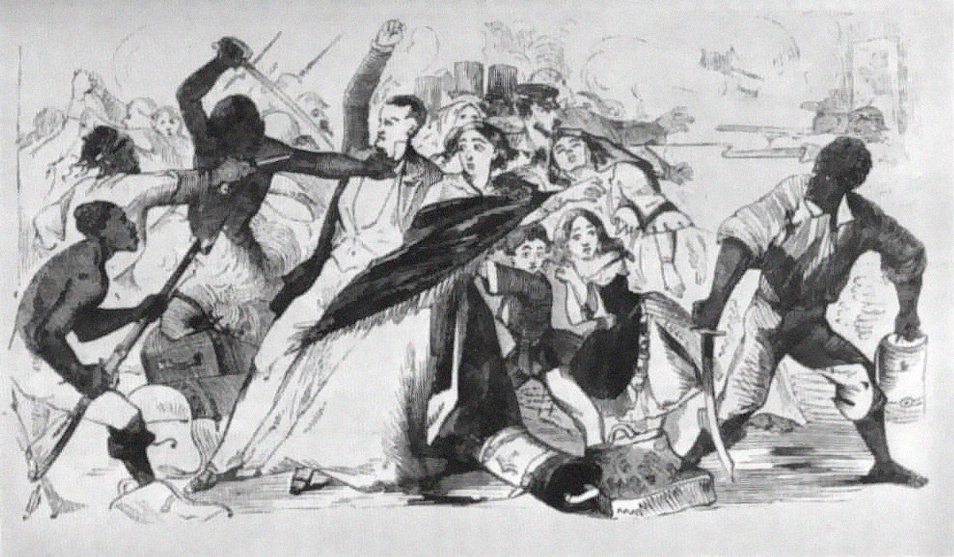 Арбузный бунт 15 апреля 1856 года в Панама-Сити - ИноСМИ, 1920, 01.10.2021
