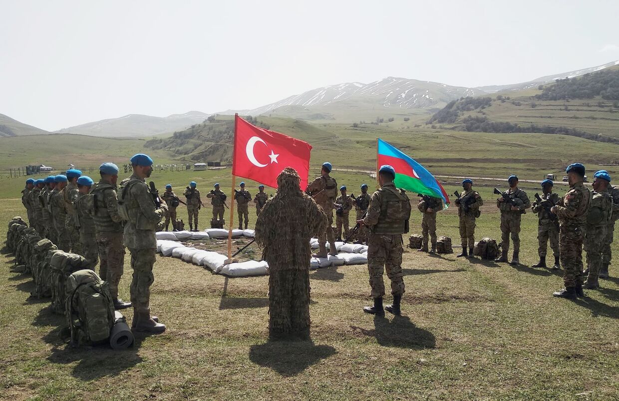 Совместные тактические учения Турции и Азербайджана