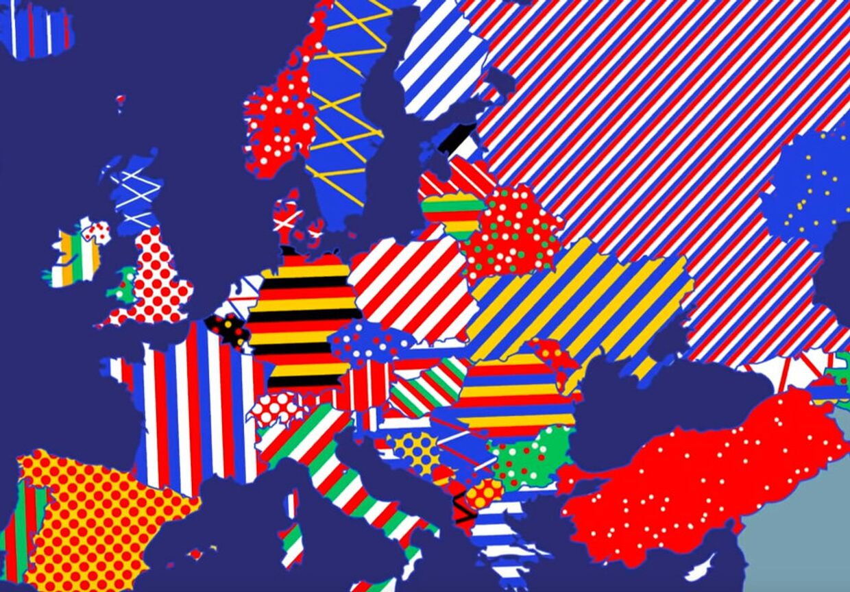 Europe map 2024