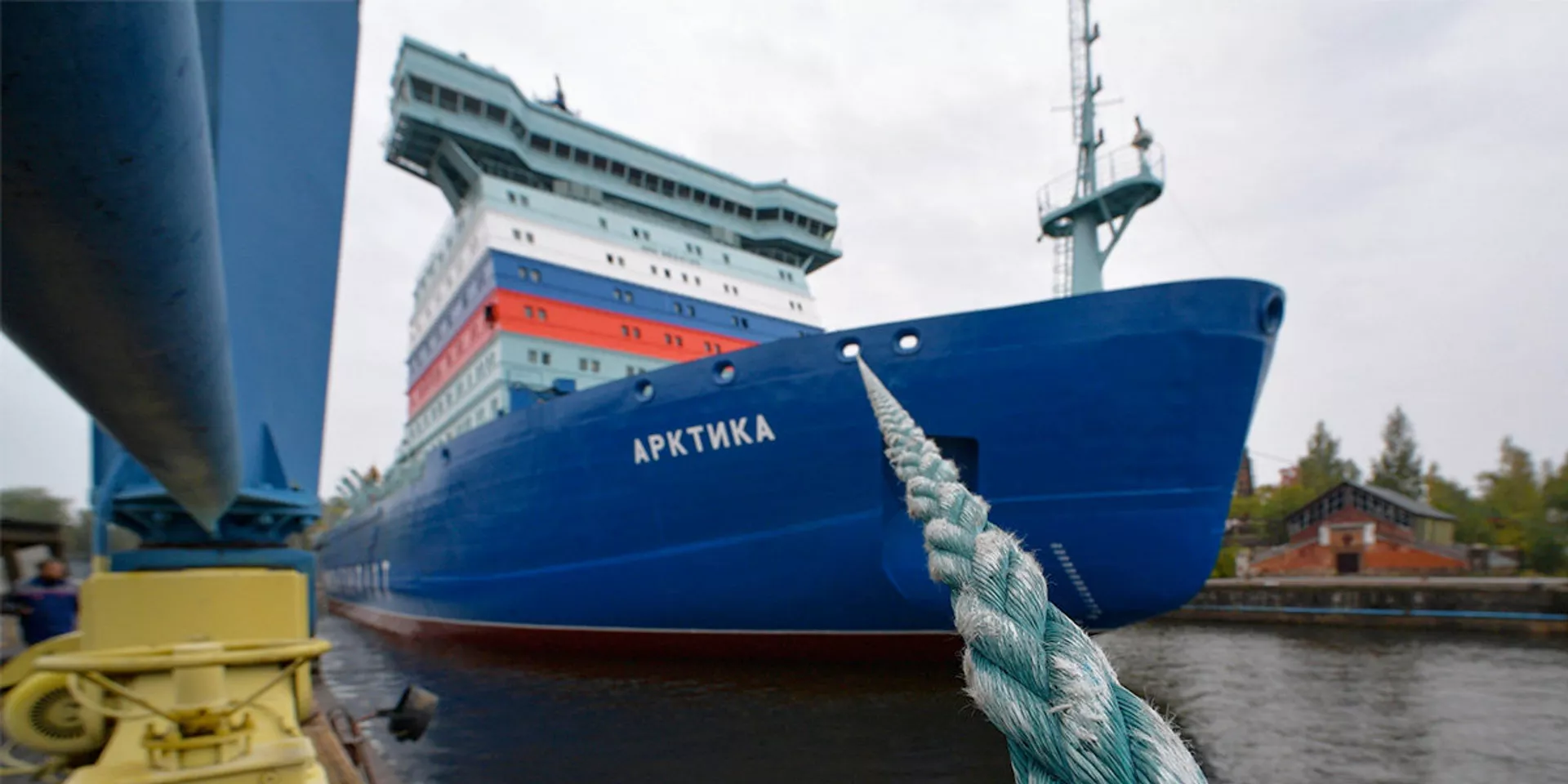 Ледокол Арктика на Кронштадтском морском заводе - ИноСМИ, 1920, 09.08.2023