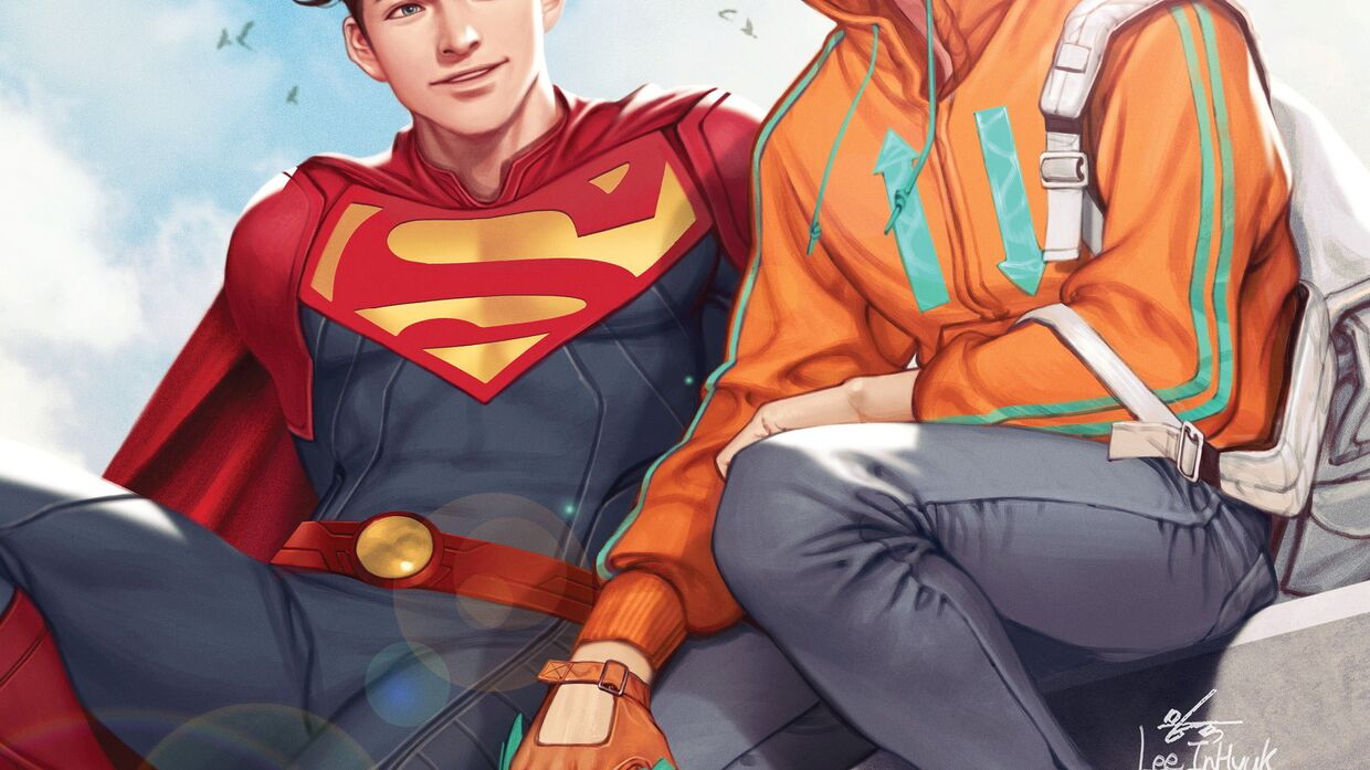 Иллюстрация из комикса Супермен: сын Кал-Эла