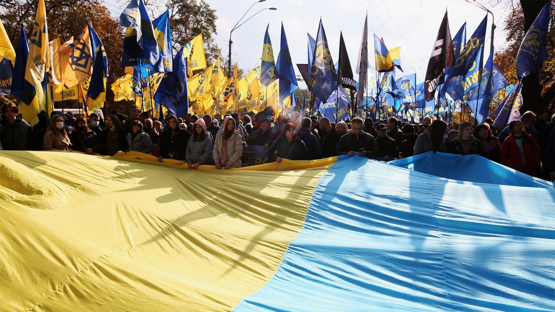 Марш националистов в честь Дня защитника Украины - ИноСМИ, 1920, 26.07.2023
