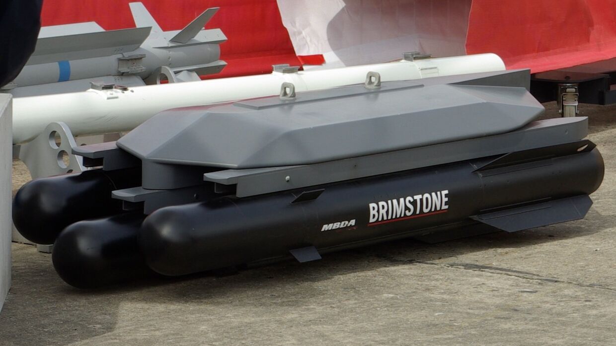 Ракеты Brimstone на подвесной консоли