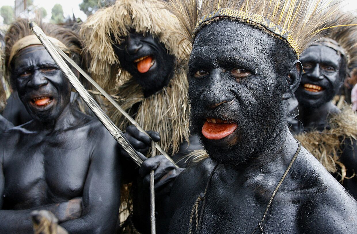Воины племени Вайкондо
