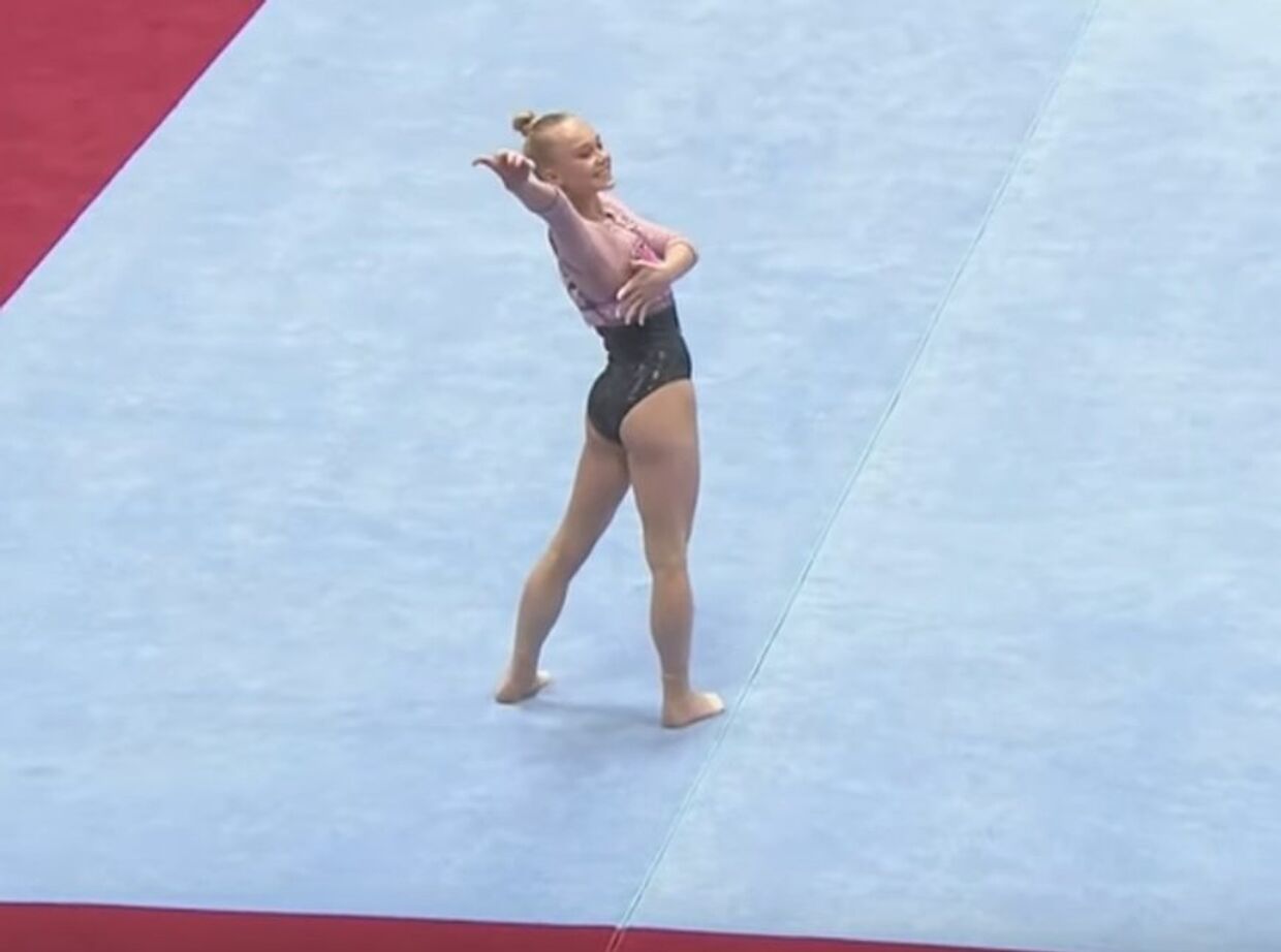 Российская гимнастка сразила японцев своей красотой