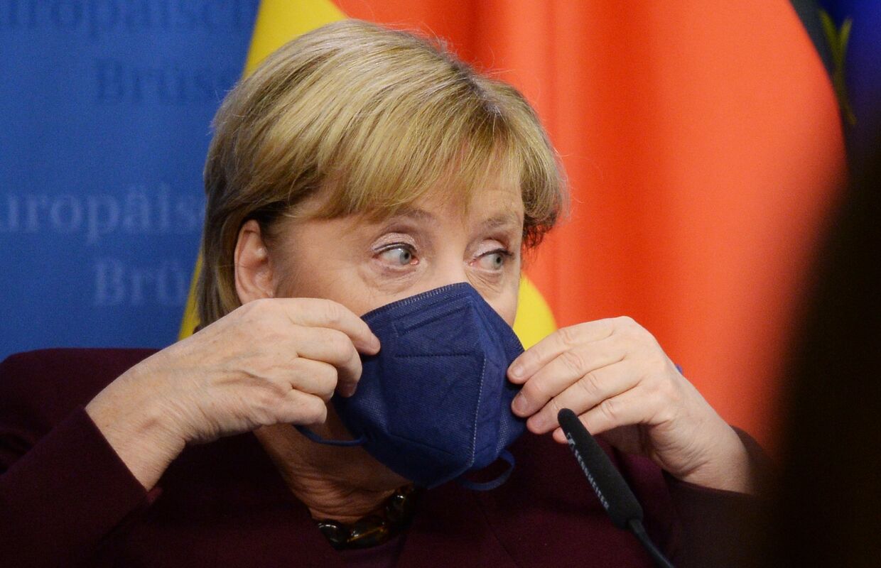 Федеральный канцлер Германии Ангела Меркель