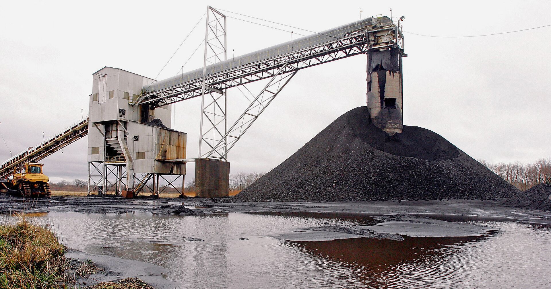 Конвейерная лента угольной шахты в штате Иллинойс - ИноСМИ, 1920, 17.11.2021