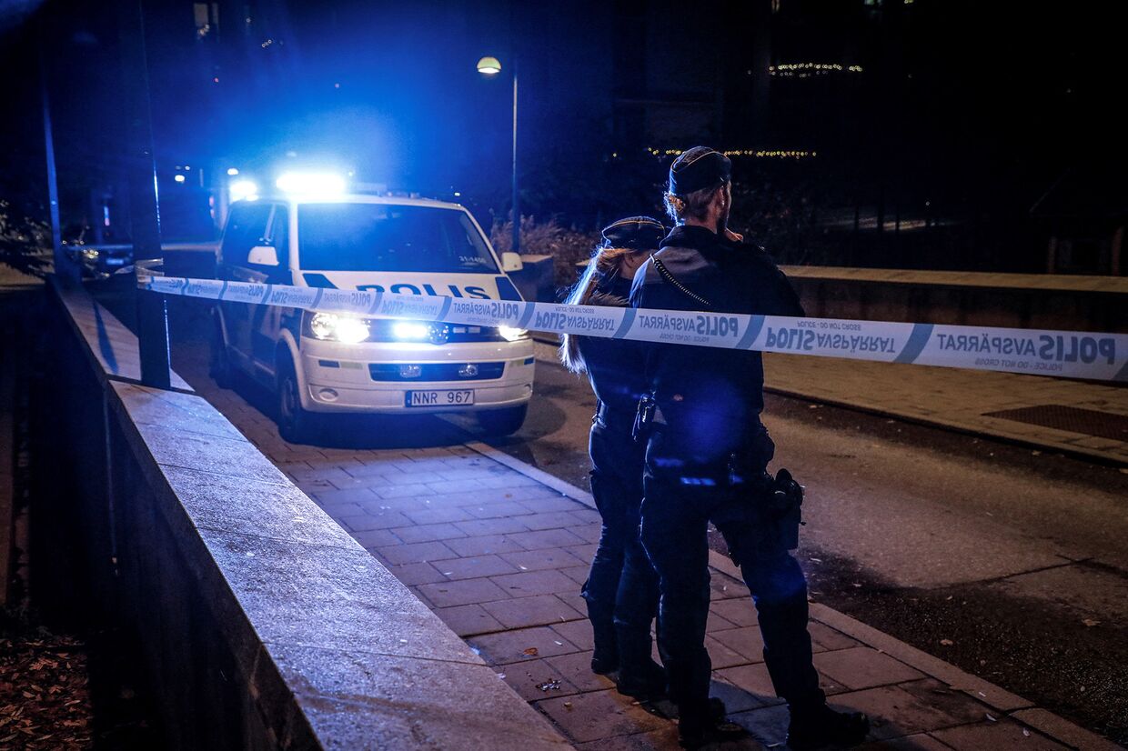 Полиция в Стокгольме, Швеция