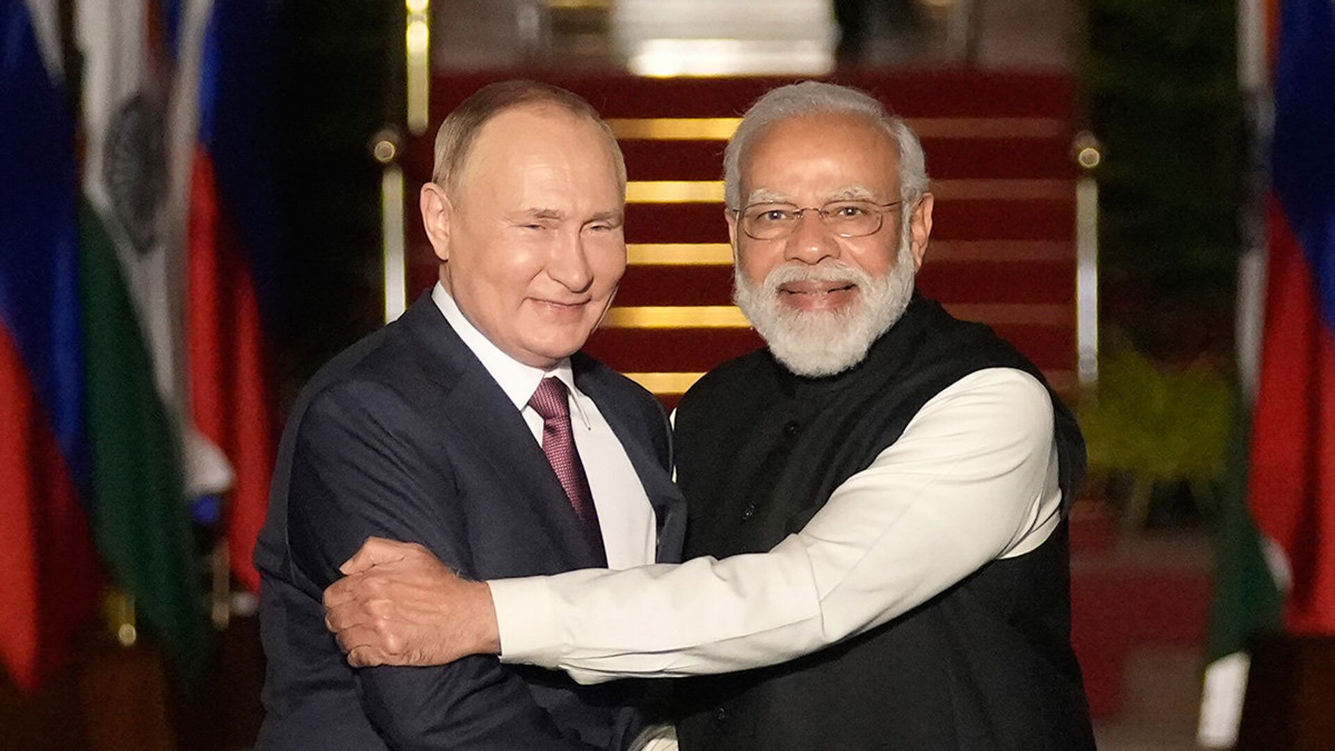 Президент РФ Владимир Путин и премьер-министр Республики Индии Нарендра Моди - ИноСМИ, 1920, 05.03.2023